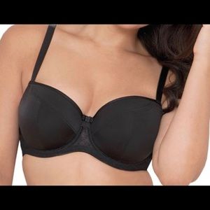 Curvy Kate Daily Dream Balconette Black Bra DD+
